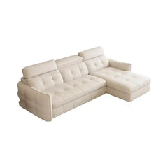 pull out sofa bed compact room placement view with storage lounger