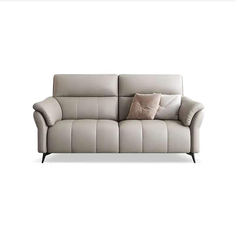 Whether styled as a leather couch for apartments or a full leather sofa
