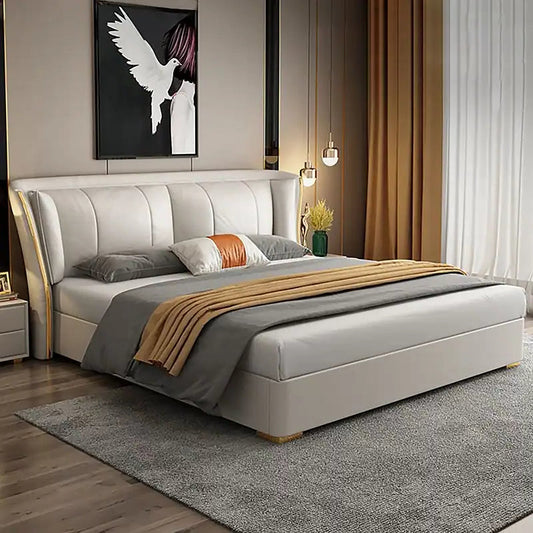 Primus bed with headboard and wide side panels