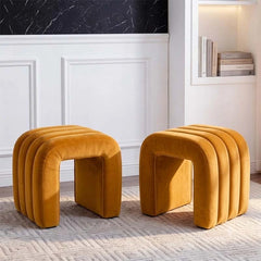 Fabio Ottoman Made to Order Custom Crafted