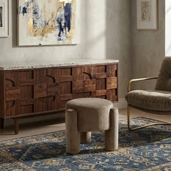 Comet Ottoman Made to Order Custom Crafted
