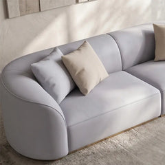 curved sofa set product view