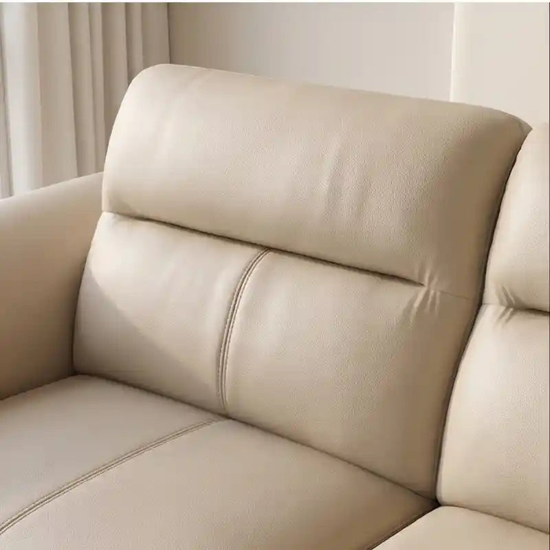sleeper sofa opened as a guest sleeping surface with high back support
