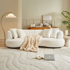 lounge sofa with loose cushion arrangement and lounge depth, full configuration