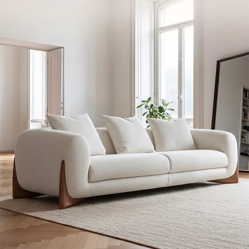 Modern sofa set in Bangalore displayed by Wexley Home, featuring contemporary design suitable for homes in Whitefield.
