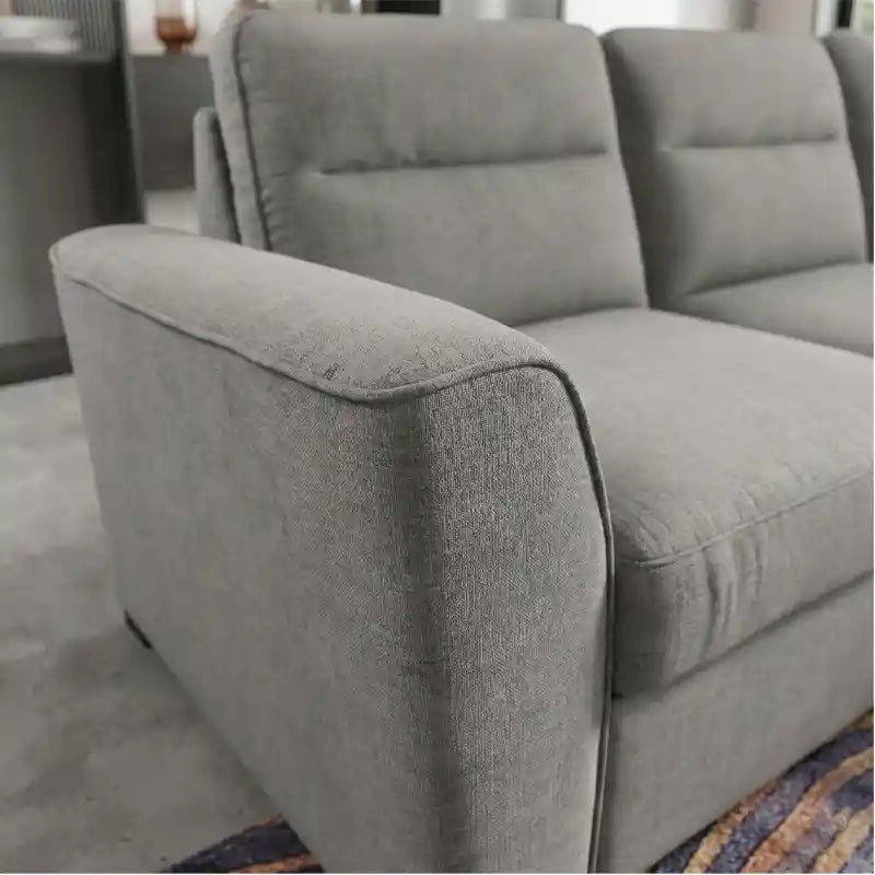 sofa bed couch sectional with an extended lounge seat with hidden storage