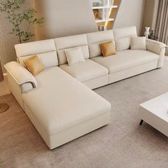 sofa bed combo opened as a guest sleeping surface with storage