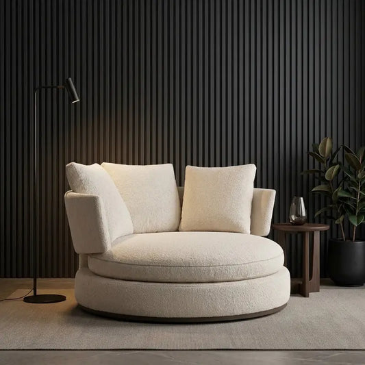 Jorvin Arm Chair for Lounge Custom Tailored to Order