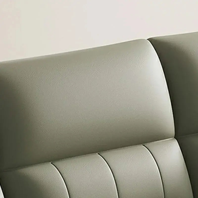 l shape sofa set with deep cushioned seating and ergonomic support, side profile