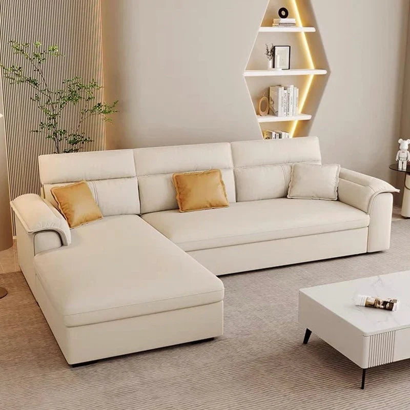 3 in 1 sofa bed with storage upholstery and stitching detail with storage