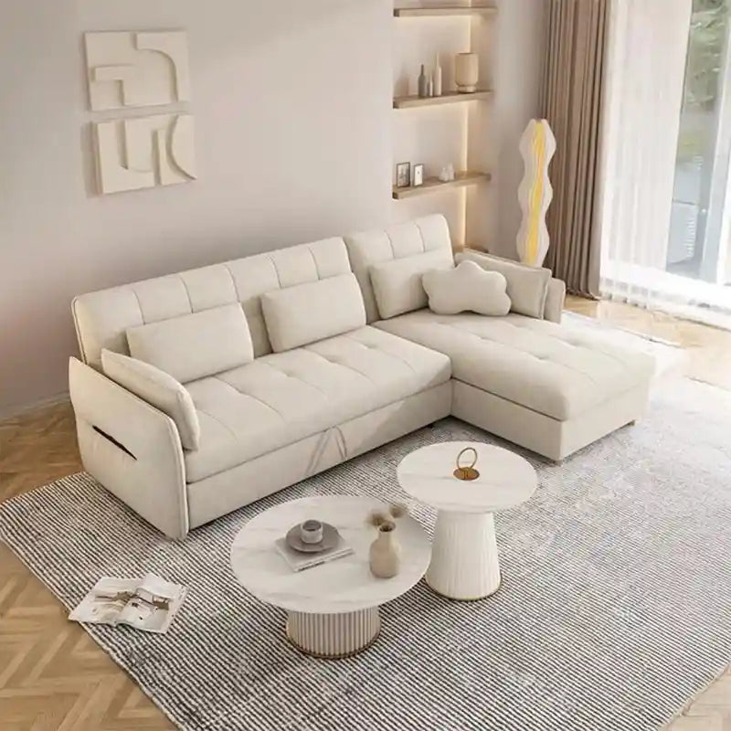 l shape sofa bed closed sofa view for everyday seating with L-shape lounger