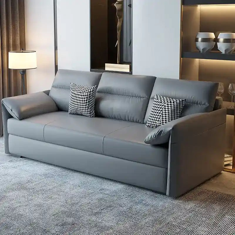 sofa bed with storage closed sofa view for everyday seating with hidden storage