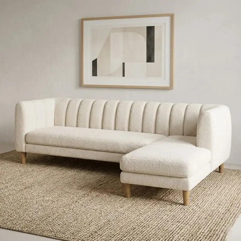 leatherette sofa set with medium-deep seating with plush fixed cushions, seating close-up