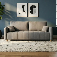 Bravio 3 Seater Fabric Sofa