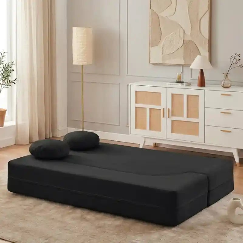 fold out sofa bed closed sofa view for everyday seating with easy fold-out conversion