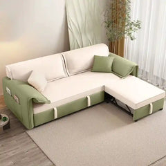 sofa bed convertible closed sofa view for everyday seating with side pockets
