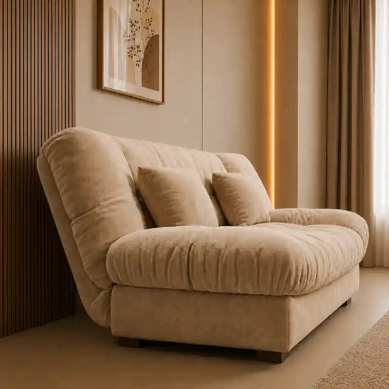 sofa bed folding closed sofa view for everyday seating with fold-down padded backrest