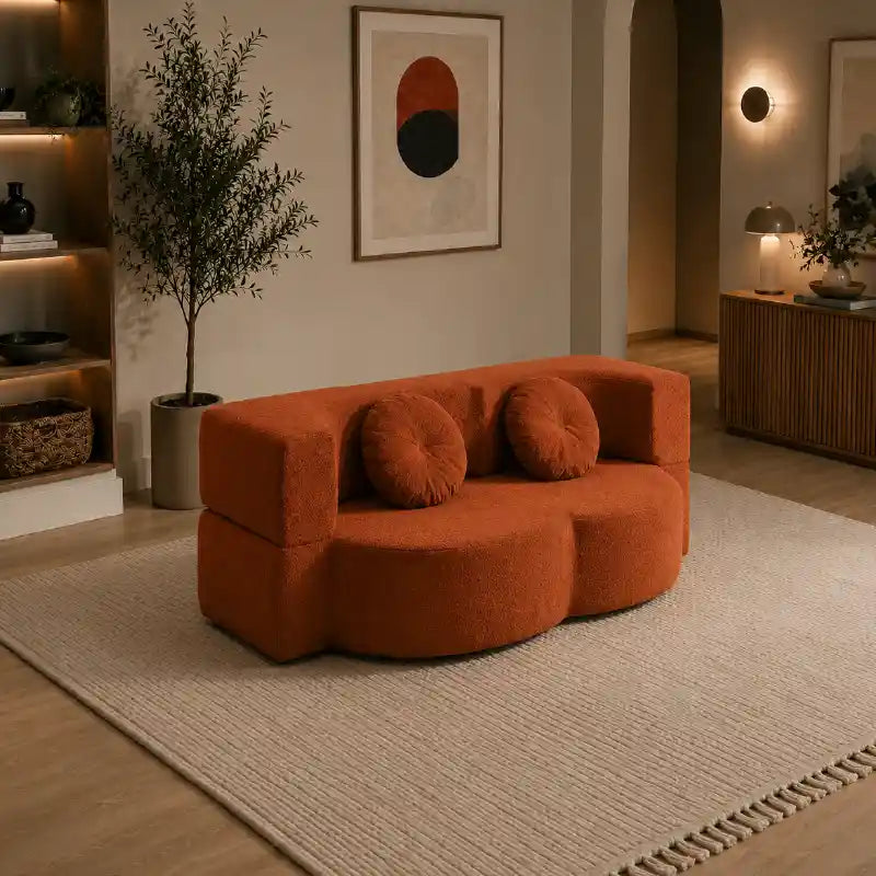 sofa bed folding closed sofa view for everyday seating with textured fabric