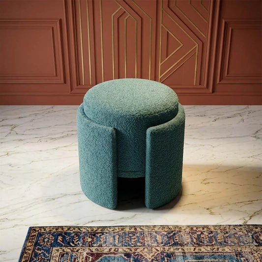 Cabot Ottoman Custom Handmade to Order
