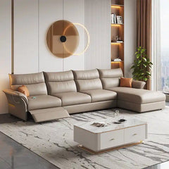 sofa bed with storage showing the built-in storage compartment with storage lounger
