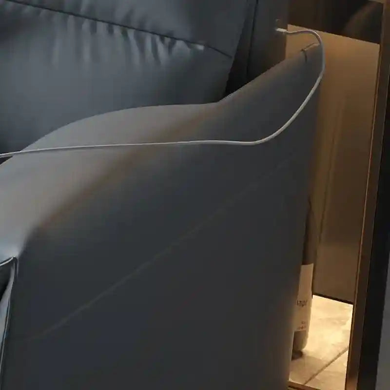 corner sofa bed showing the sofa-to-bed conversion with hidden storage
