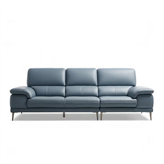 Its smooth leather-like Nova Fabric Collection gives the look of a leather sofa while staying true to a fabric build