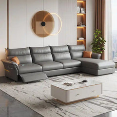 couch sofa bed with storage opened as a guest sleeping surface with storage lounger
