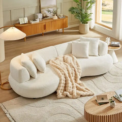 lounge sofa set with upholstery texture and seam close-up, leg detail