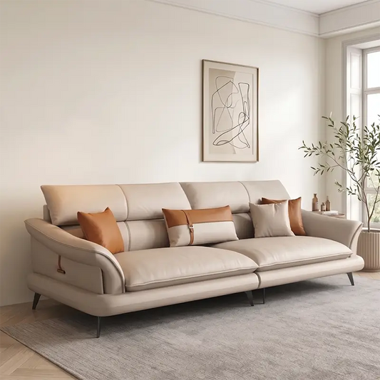 Caldor Modern Sofa with Curved Arms