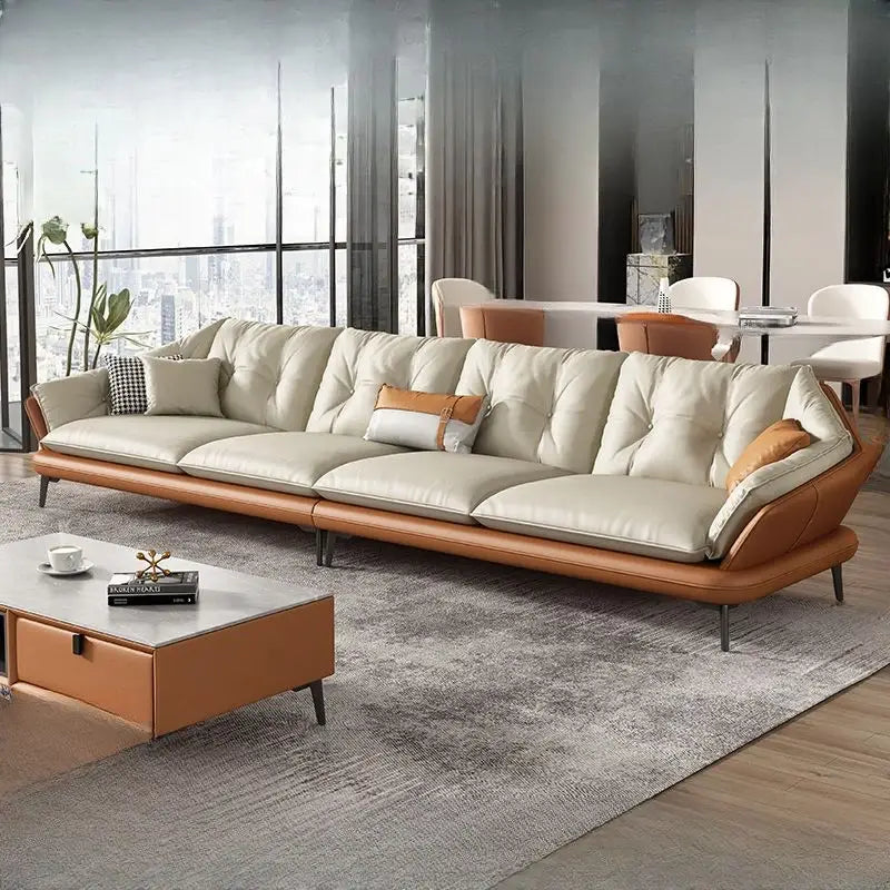 Bespoke custom L shaped sofa set tailored to modern layout in Carmelaram Bangalore