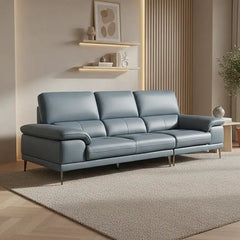 Custom modern sofa handcrafted with high-density foam at Wexley studio in Gattahalli Bangalore