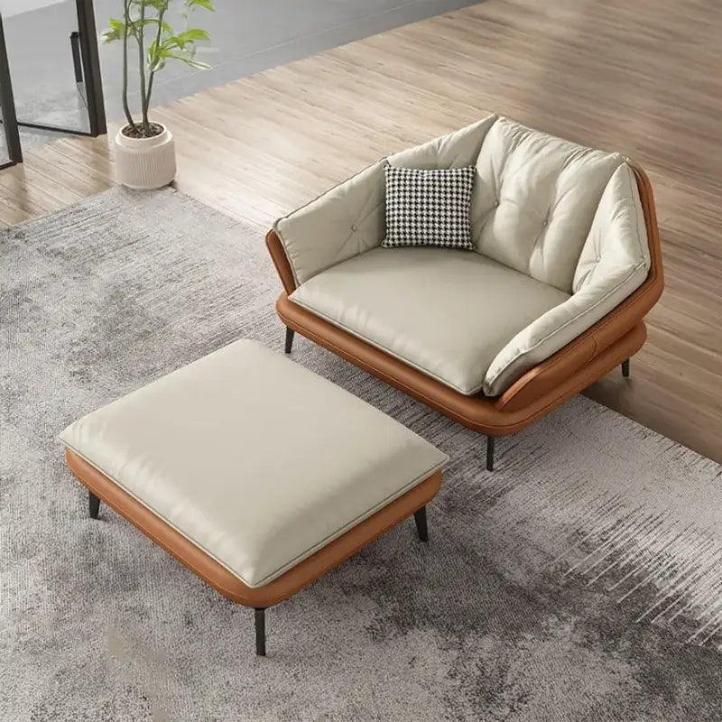 Spacious L shaped sofa set with plush backrests delivered to residence in Marathahalli